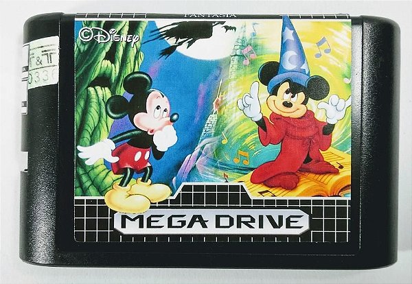 2 in 1 (Fantasia e Mickey Mouse Castle of Illusion) - Mega Drive