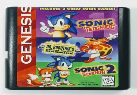 Jogo Sonic the Hedgehog 3 - Mega Drive