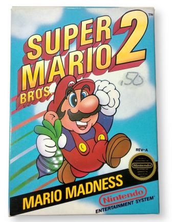 Jogo Super Mario Bros 2 Original - NES