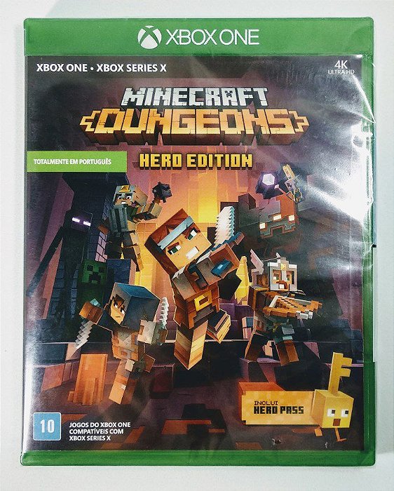 Jogo Minecraft Dungeos Hero Edition (Lacrado) - Xbox One - Sebo dos Games -  10 anos!