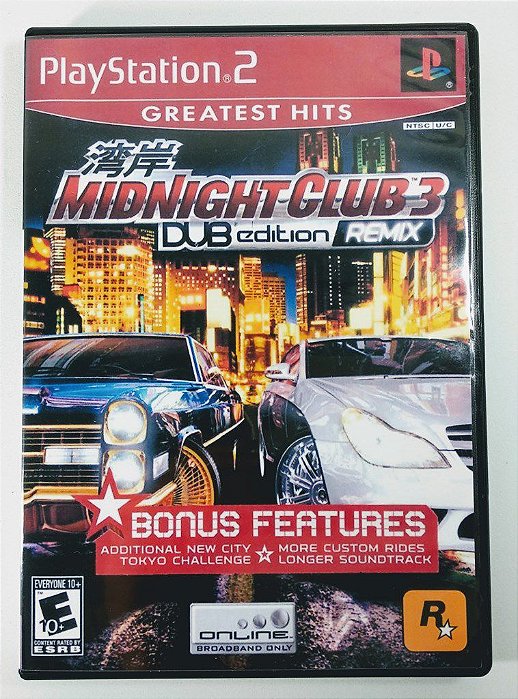 Midnight Club 3 Dub Edition Remix [REPRO-PACTH] - PS2