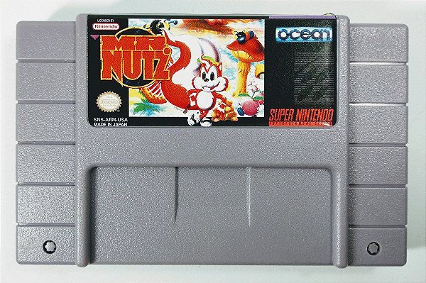 Jogo MR. Nutz - SNES