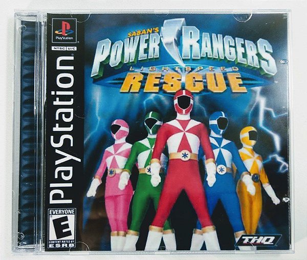 Power Rangers Lightspeed Rescue [REPLICA] - PS1 ONE