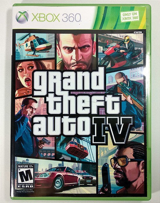 Jogo GTA IV Original - Xbox 360 - Sebo dos Games - 10 anos!