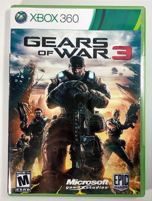 Jogo Gears Of War 2 Xbox 360 Usado - Meu Game Favorito