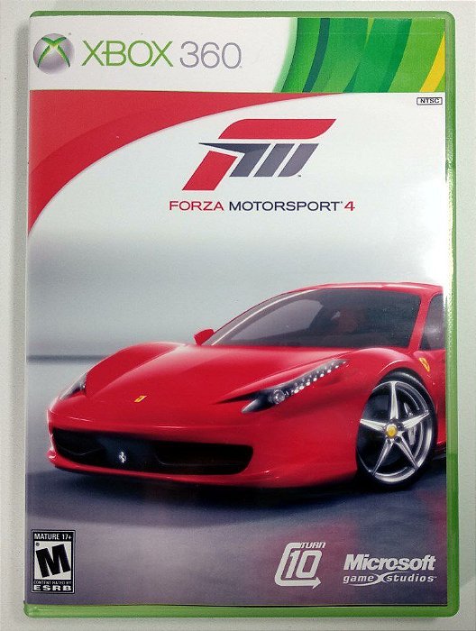 Jogo Xbox 360 - Forza Motorsport 4 (Mídia Física) - FF Games