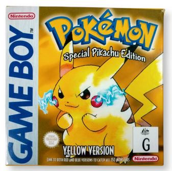 Pokemon Yellow Original - GBC - Sebo dos Games - 10 anos!