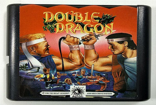 Jogo Double Dragon - Mega Drive