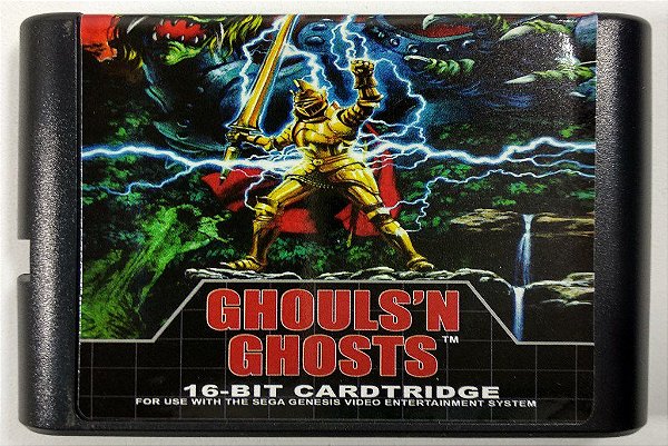 Jogo Ghoulsn Ghosts - Mega Drive