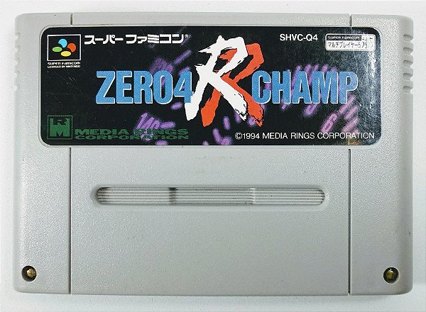 Jogo Zero 4 R Champ Original - Super Famicom