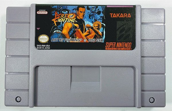 Jogo Art of Fighting - SNES