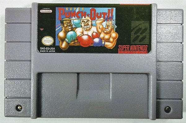 Jogo Super Punch-Out - SNES