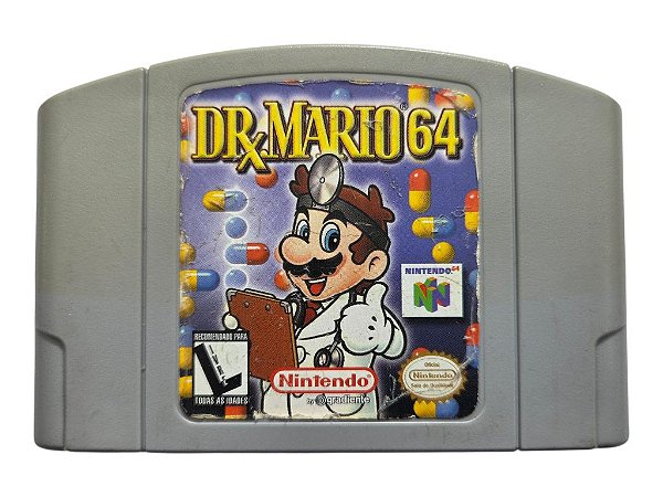 Jogo DR. Mario 64 Original - N64