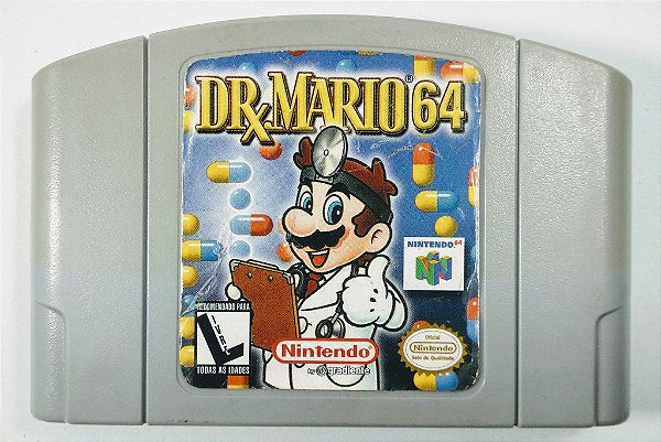 Jogo DR. Mario 64 Original - N64