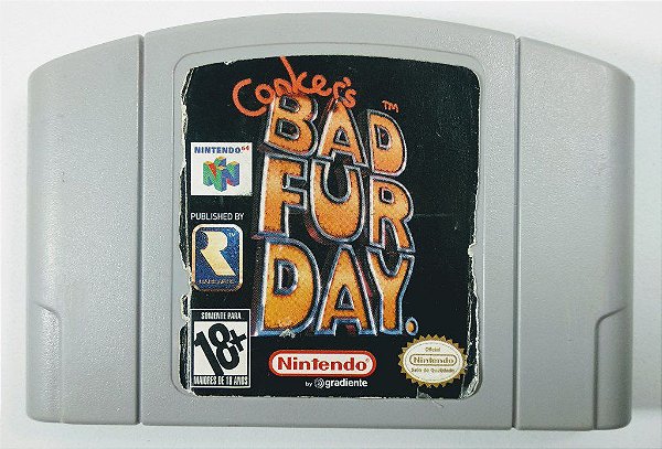 Jogo Conkers Bad Fur Day Original - N64