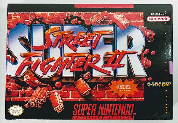 Jogo Super Street Fighter 2 - SNES