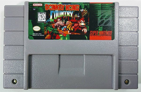 Jogo Donkey Kong Country - SNES
