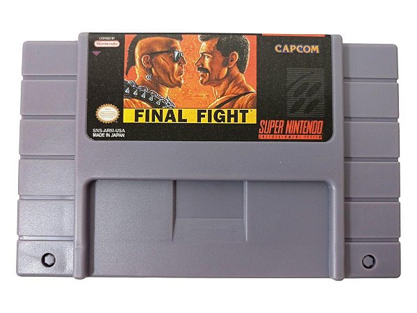 Jogo Final Fight - SNES