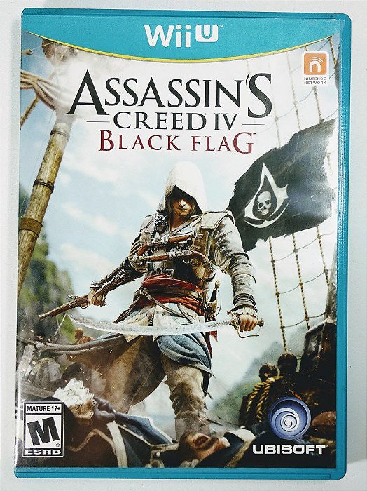 Jogo Assassins Creed IV: Black Flag Original - Wii U