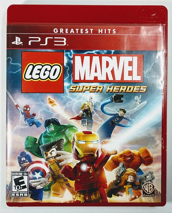 Jogo Lego Marvel Super Heroes - PS3