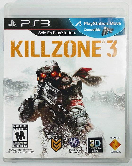 Jogo Killzone 3 - PS3