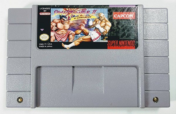 Jogo Street Fighter 2 Turbo Original - SNES