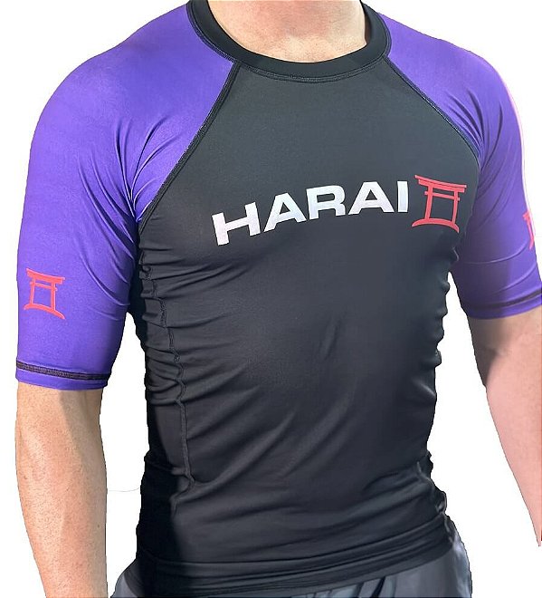 Rash Guard Harai Jiu Jitsu Competition Roxa Harai Site Oficial