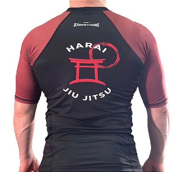 Rash Guard Harai Jiu Jitsu Competition Marrom Harai Site Oficial