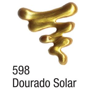 DIMENSIONAL RELEVO 3D – METALLIC 35ML DOURADO SOLAR