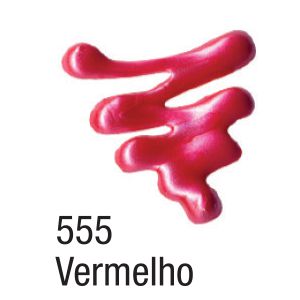DIMENSIONAL RELEVO 3D – METALLIC 35ML VERMELHO