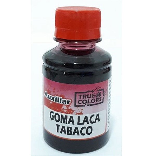 TRUE COLORS - GOMA LACA 100ML TABACO