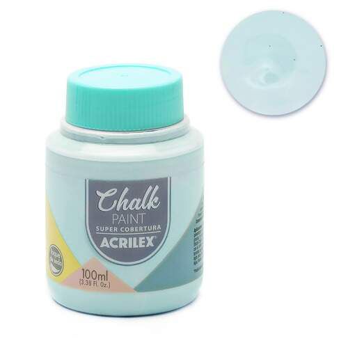 TINTA CHALK PAINT 100ML 880 AMAZONITA ACRILEX