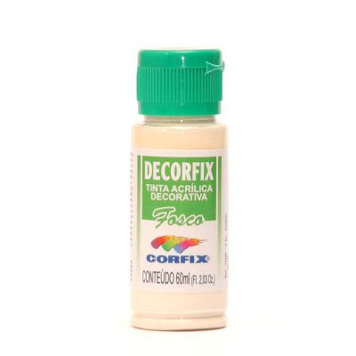 TINTA ACRÍLICA DECORATIVA 60ML 306 AMARELO PELE CORFIX