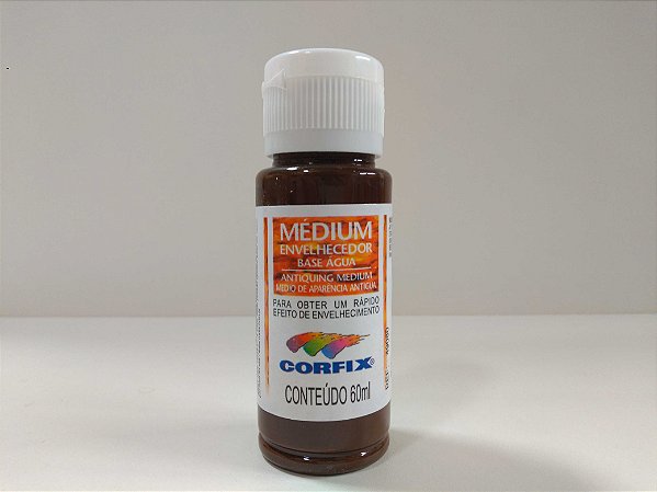 MÉDIUM ENVELHECEDOR 612 MAHOGANY CORFIX 60ML