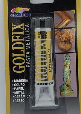 PASTA METALICA GOLDFIX 20ML CORFIX OURO RICO