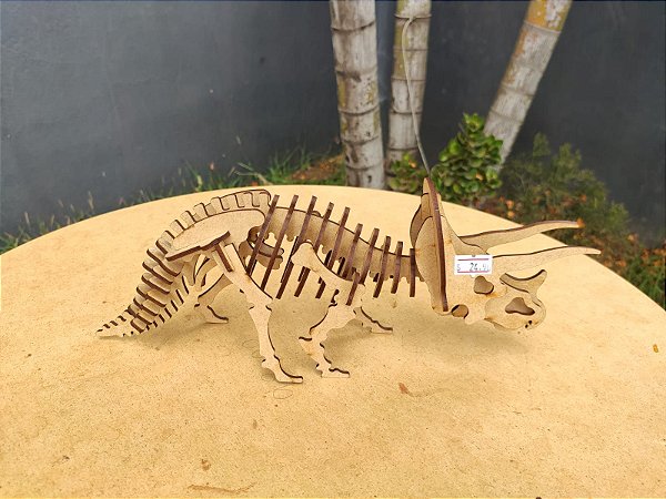 TRICERATOPS - 3D FOSSIL