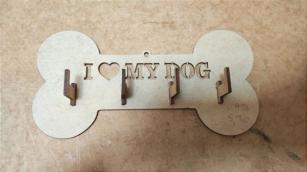 PORTA CHAVE MY DOG LASER 20X10