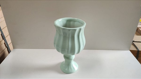 TAÇA THAMIRIS VERDE CLARO 20X12