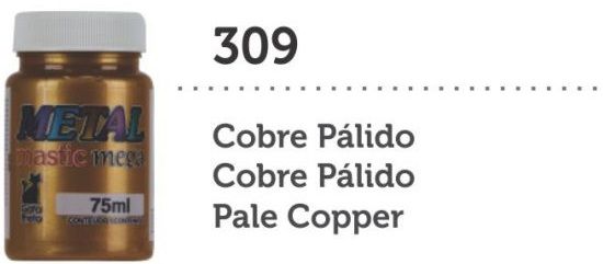 METAL MASTIC 75 ML COBRE PALIDO MEGA GATO PRETO