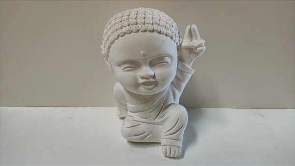 BUDA BEBE PAZ E AMOR 17CM