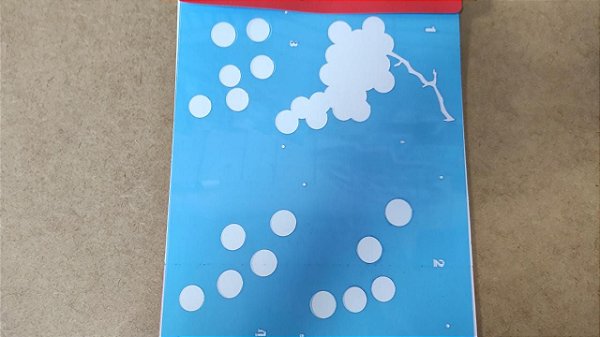 STENCIL 20X25 - FRUTAS UVA I