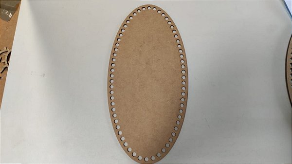 BASE P/ CROCHÊ OVAL 35X17CM