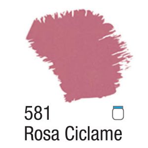 TINTA ACRÍLICA FOSCA 60ML 581 ROSA CICLAME ACRILEX