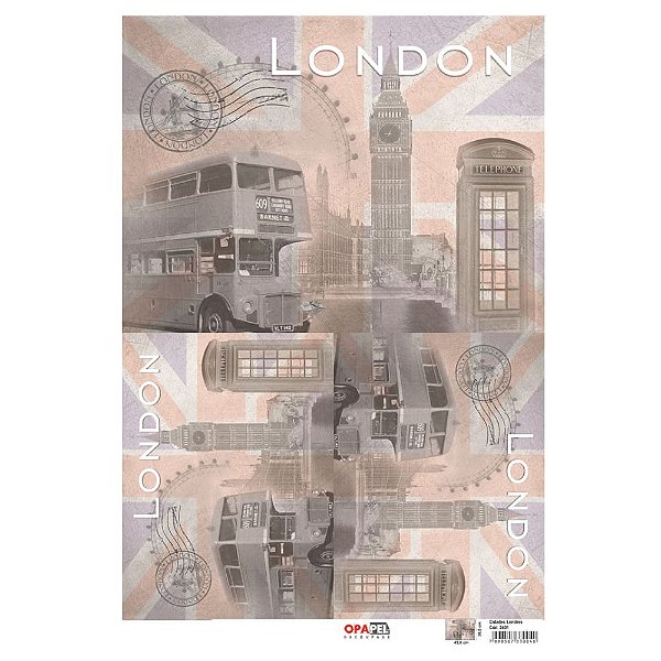OPAPEL 30X45 - CIDADES LONDRES