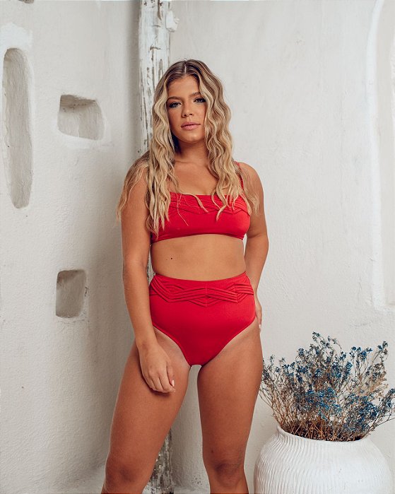 Biquini Roberta - Vermelho