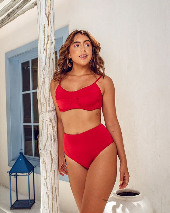 Biquini Lara - Vermelho