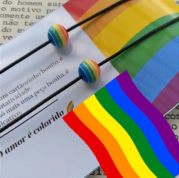 Par de Pulseiras LGBT