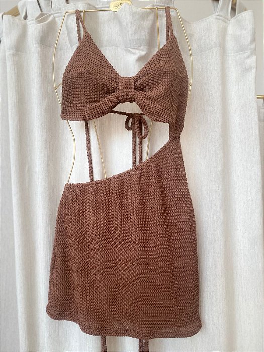 Vestido Sandra Marrom