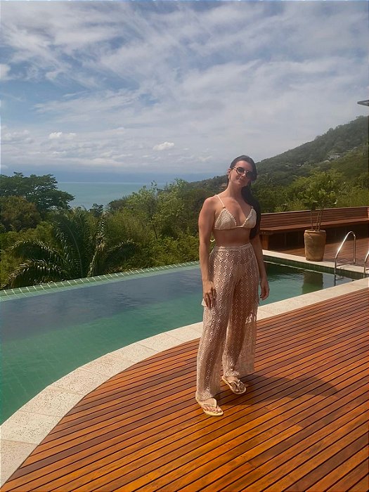 Calça Cargo Tela Jana