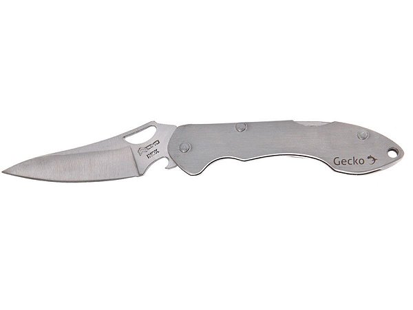 Canivete Gecko GE6 Inox c/ Clip - Cimo